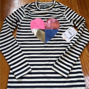 Crewcuts by JCrew Girl’s Stripe Heart rash guard